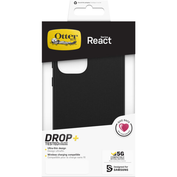 Funda OtterBox React Series para Samsung Galaxy A33 5G negra - Imagen 5