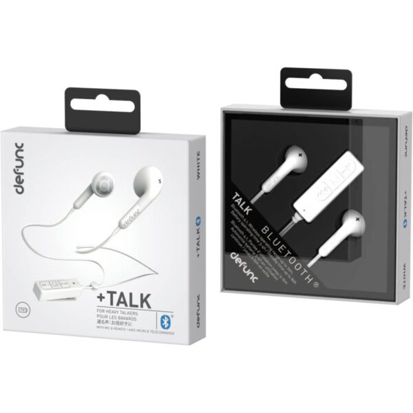 Auriculares DeFunc PLUS Talk Bluetooth blancos - Imagen 3
