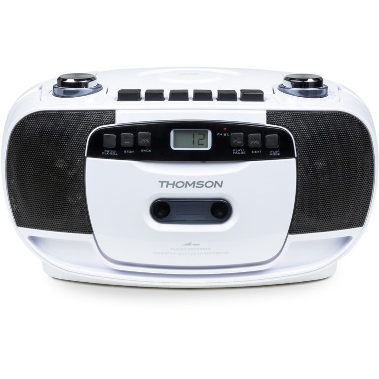 Radio casette con CD Thomson RK201CD blanco
