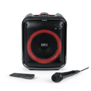 Altavoz BigBen Cube PARTYBTHPMAX Bluetooth Iluminación 200W Micrófono Usado