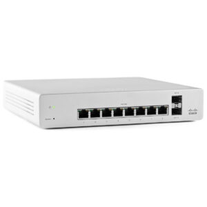 Switch de red Cisco Meraki MS220-8P Gestionado L7 Gigabit Ethernet Usado