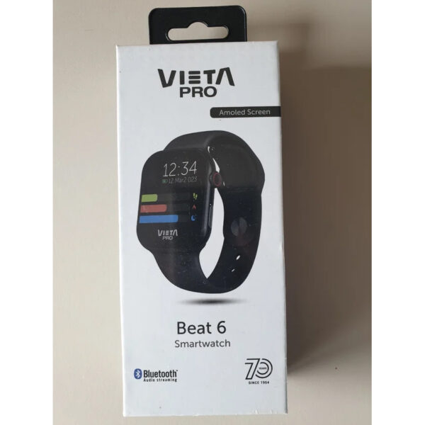 Reloj Inteligente Vieta PRO Beat 6 Negro **Reacondicionado** - Imagen 2