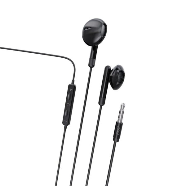 Auriculares Myway MWHPH0019 Estéreo Conexión 3.5mm con Micrófono Negro
