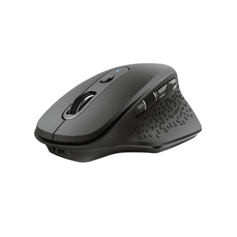 Ratón Trust Ozaa óptico inalámbrico 2400DPI 6 botones USB 2.0 negro