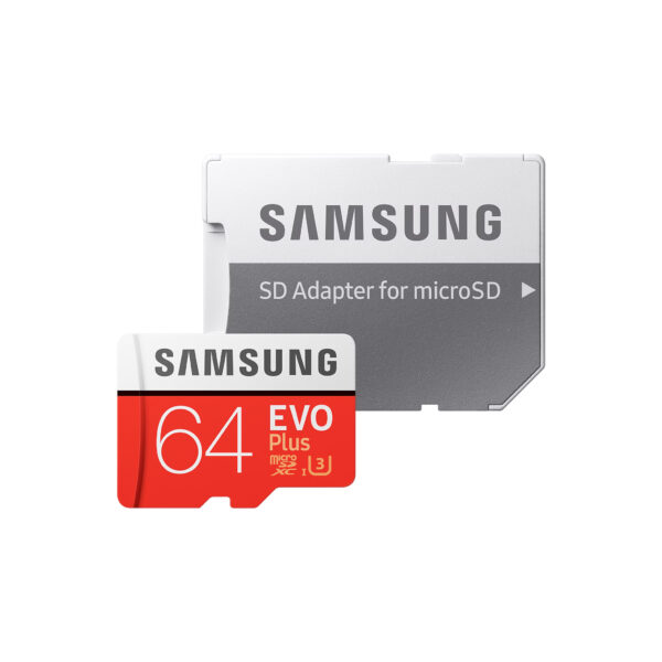 Samsung MicroSDXC EVO Plus 64GB Clase 10 + Adaptador - Imagen 2