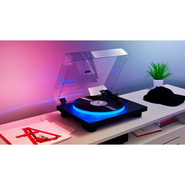 Tocadiscos de Vinilo Bigben PARTYBTTDLIGHT Bluetooth luminoso - Imagen 4