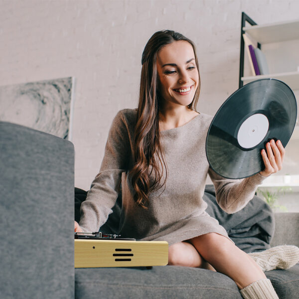 Tocadiscos de Vinilo Metronic Bluetooth con altavoces integrados - Imagen 5