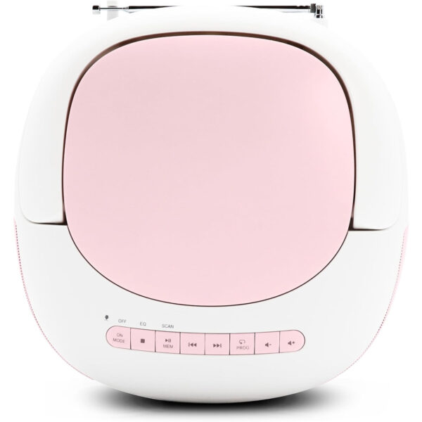 Radio Metronic Mooov 477185 Radio FM/USB/microSD/CD con Bluetooth Rosa Usado * - Imagen 5