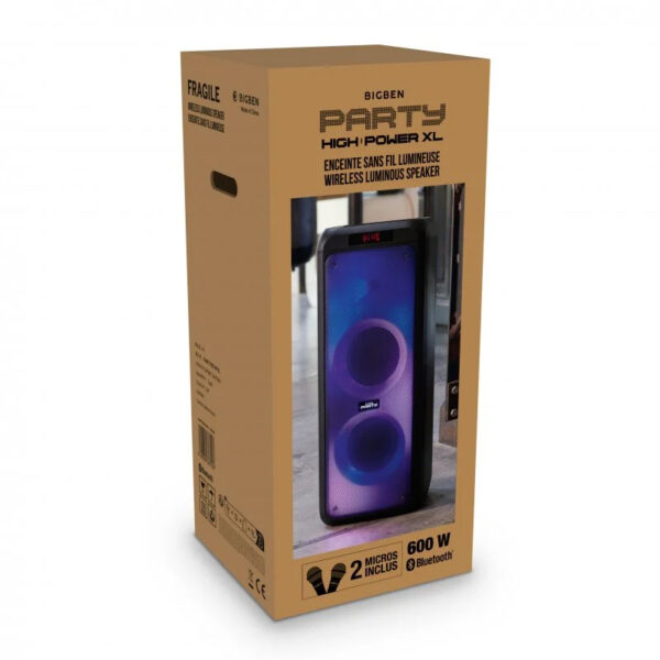 Altavoz BigBen PARTYBTHPXL Party XL Bluetooth 600W - Imagen 6