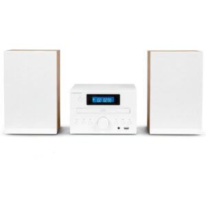 Minicadena Thomson MIC123BT Bluetooth 50W con Radio CD/MP3/USB Negra Usada *