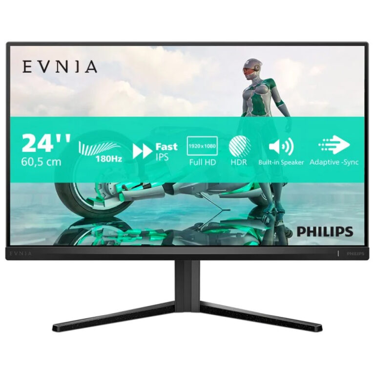 Monitor Philips Evnia 24M2N3200S/00 23.8" LED Fast IPS FullHD 180Hz 1ms FreeSync