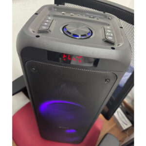 Altavoz Metronic 477182 Bluetooth Columna Potente 600W+Micro LED Lights Usado *
