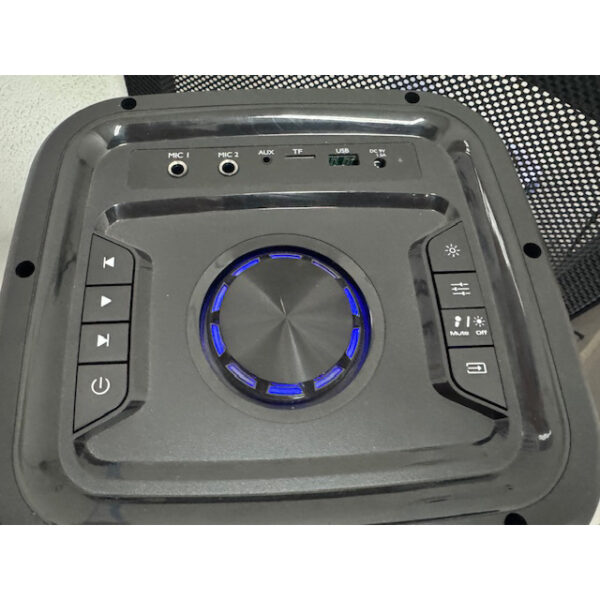 Altavoz Metronic 477182 Bluetooth Columna Potente 600W+Micro LED Lights Usado * - Imagen 2