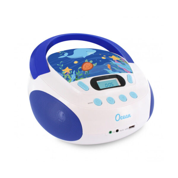 Radio CD Metronic - Mooov 477170 con puerto USB MP3 Ocean