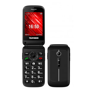 Teléfono Móvil Telefunken Libre S430 2,8" Senior Negro Usado *USB-C dañado*