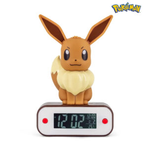 Despertador Teknofun Figura Pokemon Eeve Luminoso Usado