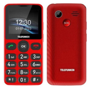 Teléfono Móvil Telefunken Libre S415 2.2" Senior Rojo