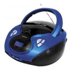 Reproductor CD Lauson CP436 Radio FM/PLL USB azul