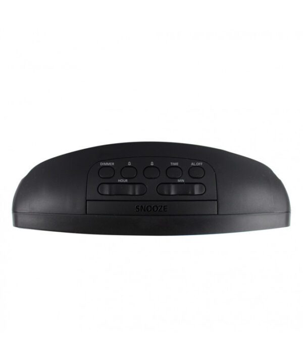 Despertador Metronic con Alarma doble con gran pantalla LED - Negro Usado - Imagen 4