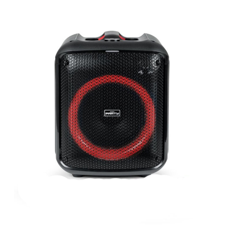 Altavoz BigBen Cube PARTYBTHPMAX Bluetooth Iluminación 200W Micrófono Usado *