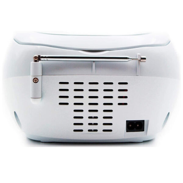 Reproductor CD Lauson MX20 Radio FM USB Blanco Usado - Imagen 5