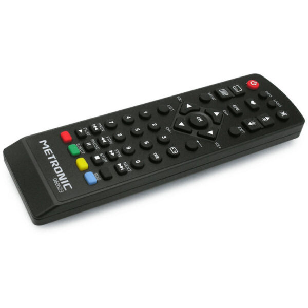 Receptor Metronic TDT ZapBox HD-SP.1 USB DVB-T2 HEVC Botón SOS negro - Imagen 3