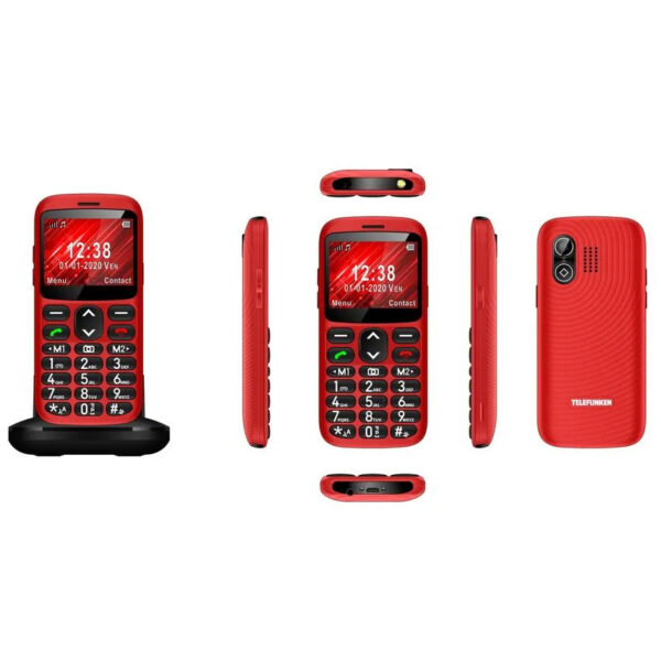 Teléfono Móvil Telefunken Libre S520 2G 2.31" Rojo - Imagen 5