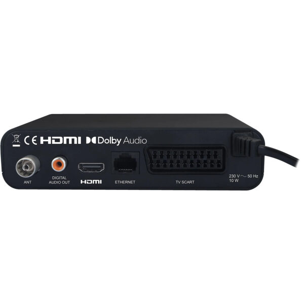 Receptor Metronic TDT ZapBox HD-SO.3 USB DVB-T2 negro - Imagen 2