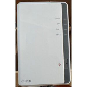 DiskStation Synology DS213J NAS Ethernet Blanco Usado *Tiene la carcasa DS223J*