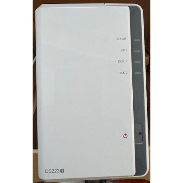 DiskStation Synology DS213J NAS Ethernet Blanco Usado *Tiene la carcasa DS223J*