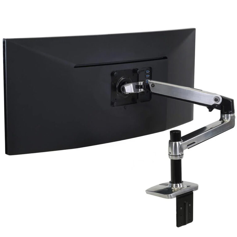 Brazo móvil para Monitor Ergotron 45-241-026 LX Series Desk Negro