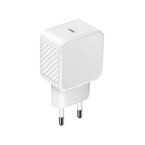 Cargador de Pared Mooov USB-C de 30 W con suministro de energía Blanco