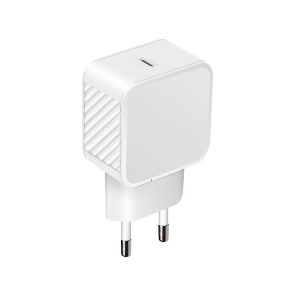 Cargador de Pared Mooov USB-C de 30 W con suministro de energía Blanco