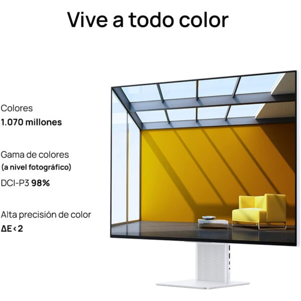Monitor Huawei MateView 28,2'' 4K UHD 3840 x 2560 Plata Usado - Imagen 3
