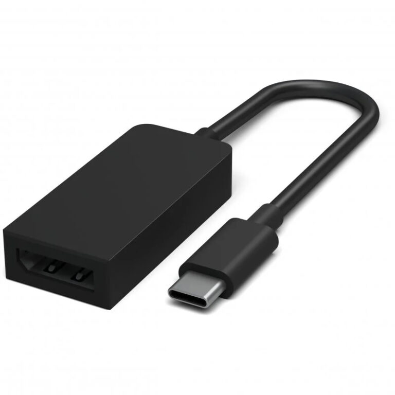 Adaptador Microsoft JVZ-00004 USB-C a DisplayPort Negro Usado