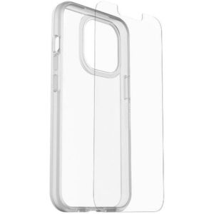 React Funda + Protector Trusted Glass para Apple iPhone 13 Pro transparente