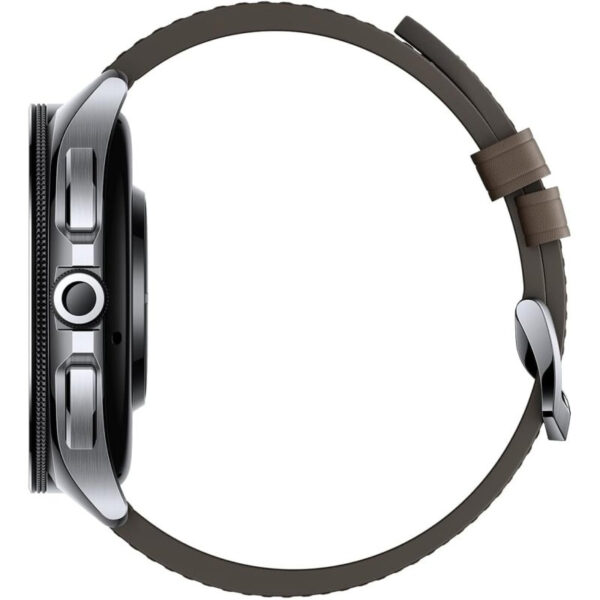 Reloj Smartwatch Xiaomi Watch 2 Pro Caja Plateada con Correa de Cuero Marrón - Imagen 4
