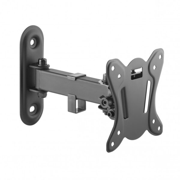 Soporte de TV Metronic 451055 inclinable giratorio y plegable de 13" a 28" negro - Imagen 2