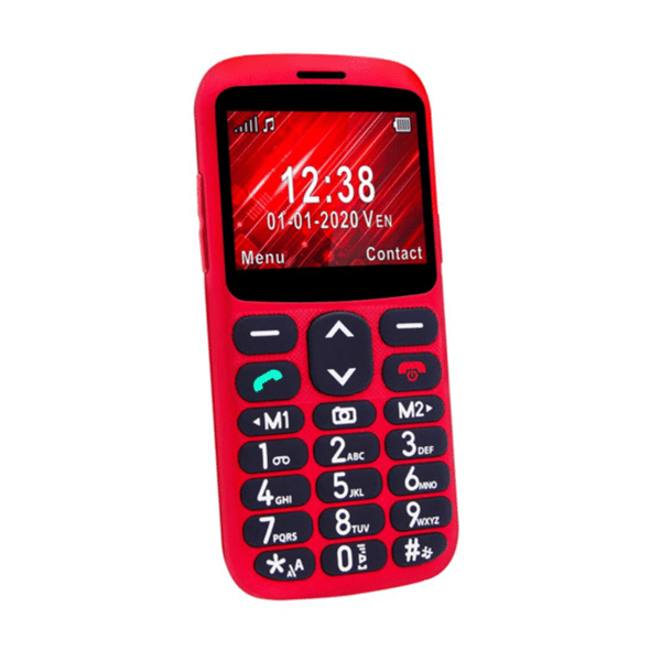 Teléfono Móvil Telefunken Libre S520 2G 2.31" Rojo - Imagen 2
