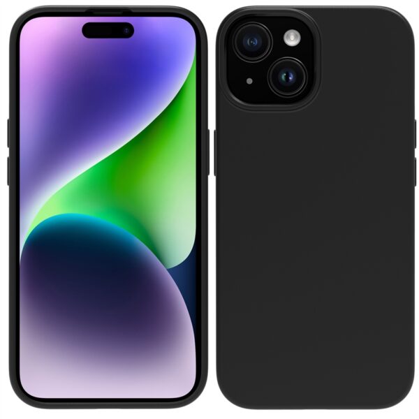 Funda Muvit for change para Apple iPhone 15 recycletek negra - Imagen 5