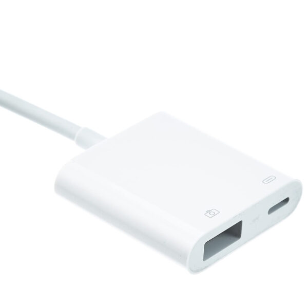Adaptador Original Apple a USB 3.0 y Camera Adapter MK0W2ZM/A Blanco - Imagen 3