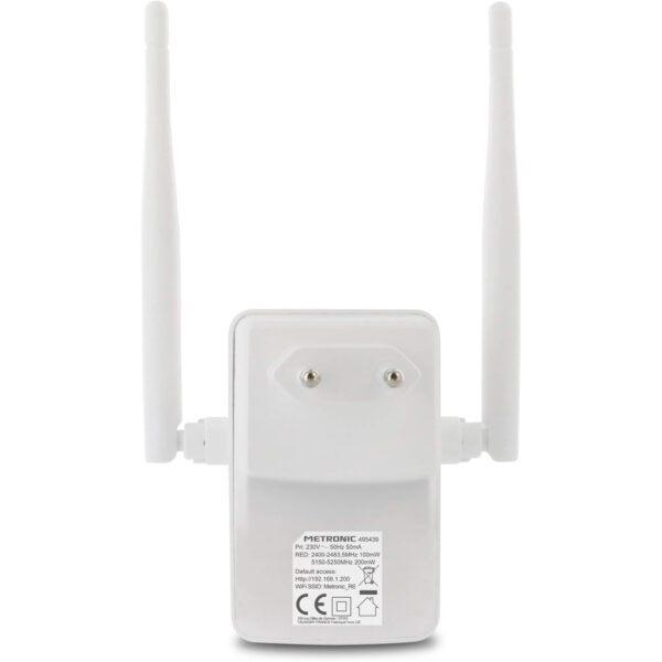 Repetidor señal WiFi 1200mbps Metronic 495439 2.4GHz/5GHz - Imagen 3