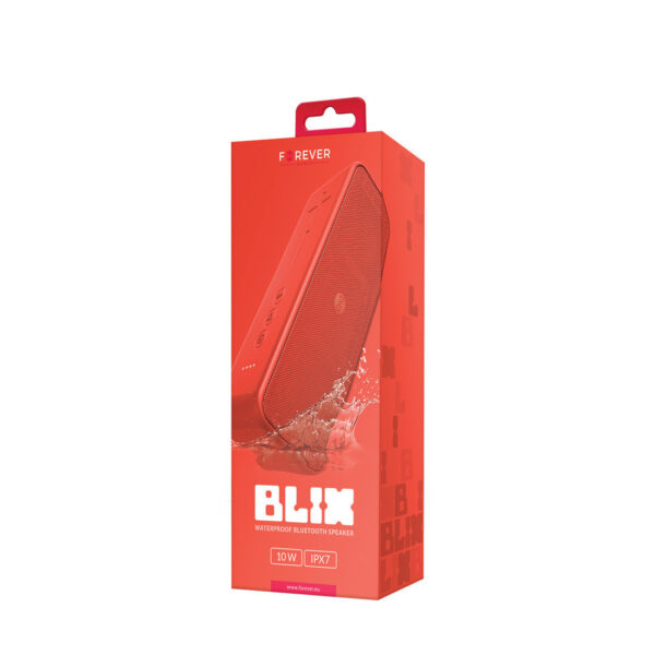 Forever Bluetooth Speaker Blix 10 red BS-850 Usado - Imagen 3