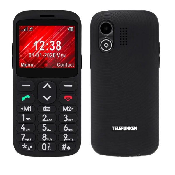 Teléfono Móvil Telefunken Libre S520 2G 2.31" Negro