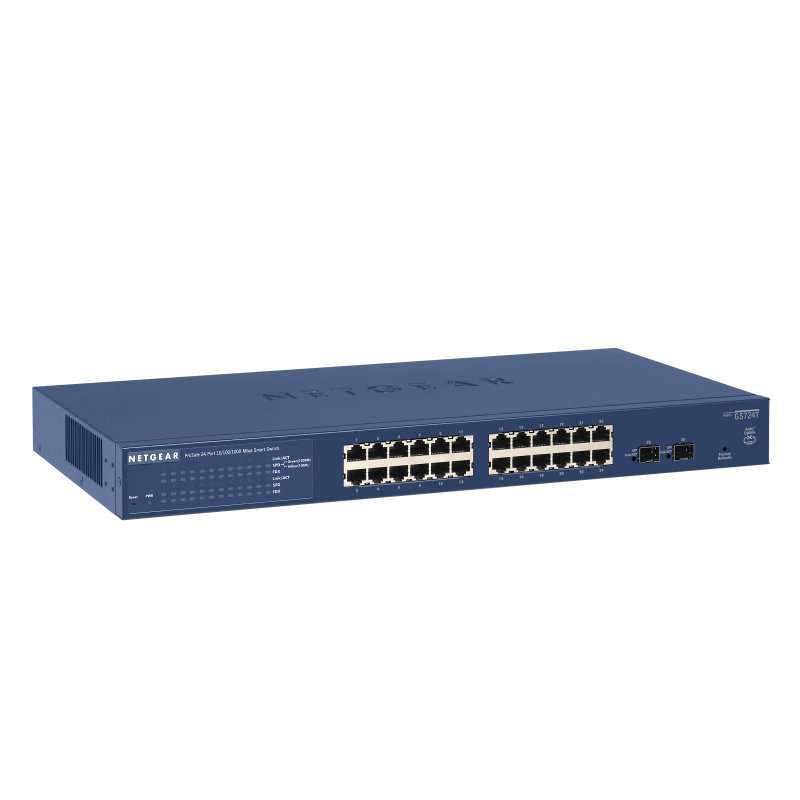 Netgear GS724T-400EUS Switch Ethernet Gigabit Smart de 26 Puertos GS724Tv4 - Imagen 2