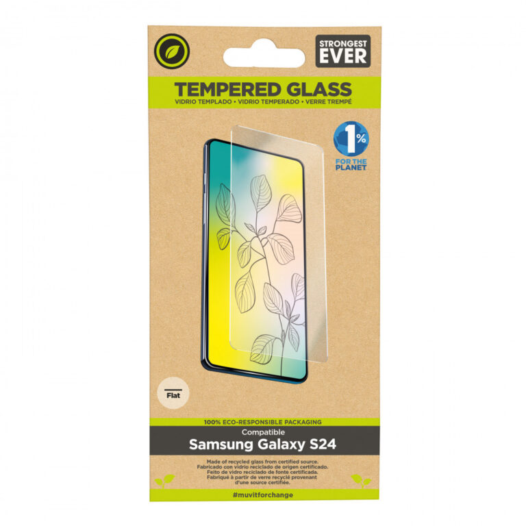 Protector de Pantalla Muvit for Change para Samsung Galaxy S24 vidrio templado