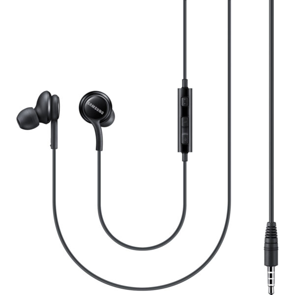 Auriculares de botón Samsung EO-IA500BBEGWW cable jack 3,5mm negros