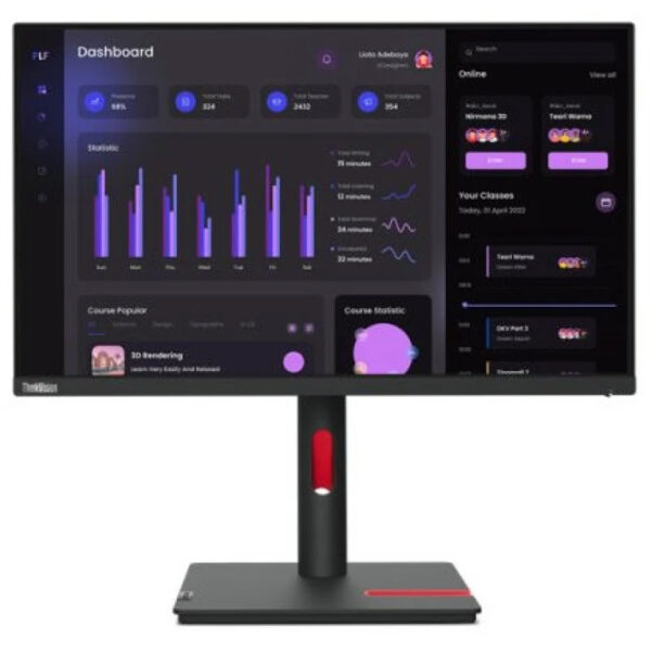 Monitor Lenovo ThinkVision T24i-30 23.8" LED IPS FullHD