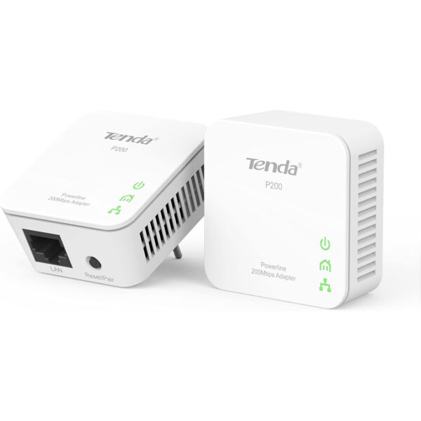 Adaptadores De Red Tenda P200 Twin Pack Powerline Usado *Sin embalaje original*