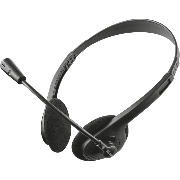 Auriculares con micrófono para ordenador Trust Ziva color negro